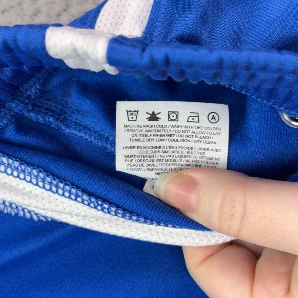 Vintage Jordan Track Pants Mens XXL Royal Blue White Stripe Active Lounge Y2K